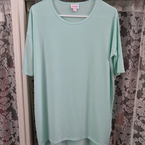 Sea-foam High-Low Tunic (EUC) | LuLaRoe Irma - Picture 1 of 7